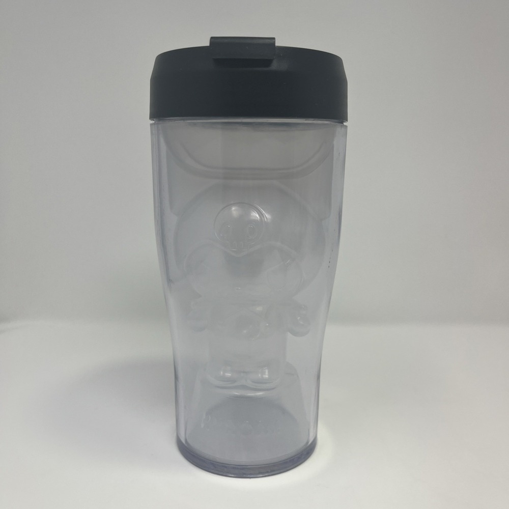 Sanrio Kuromi 3D Double Cute Plastic‎ Tumbler Reusable Water Bottle with Lids